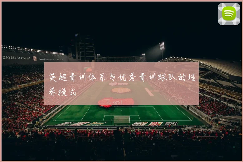 英超青训体系与优秀青训球队的培养模式
